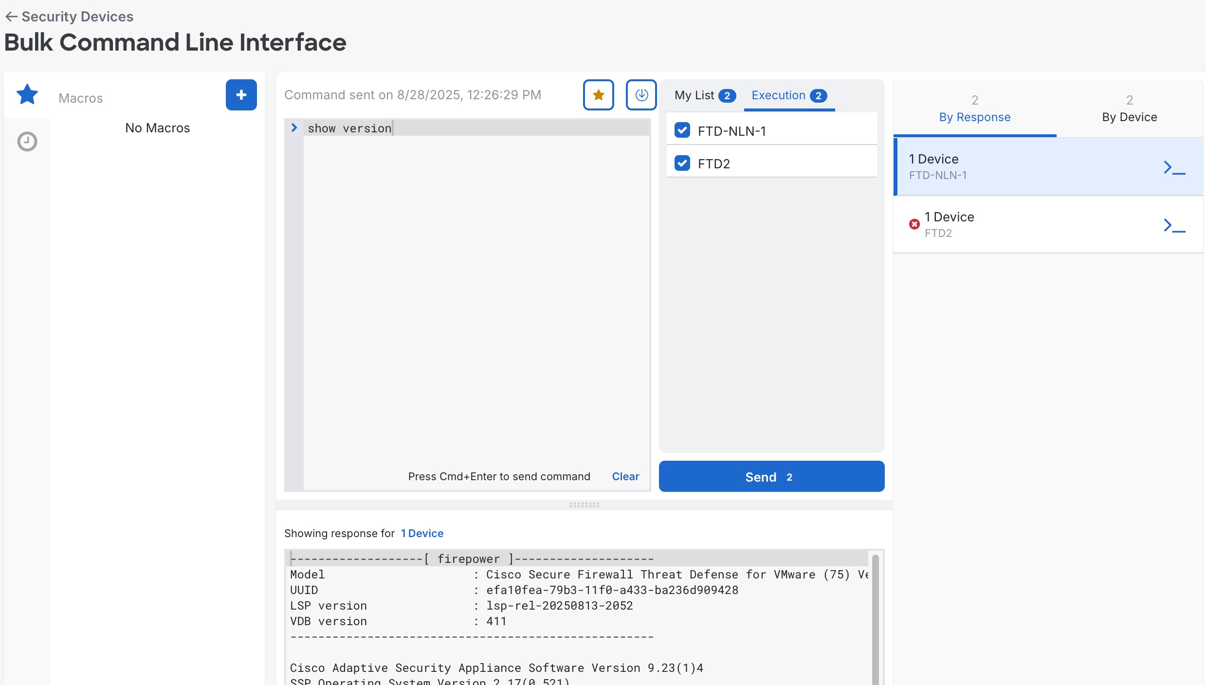 Command Line Interface